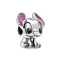 (Stitch (D1-04)) Pandora Silver Disney Collection Bracelet Charms