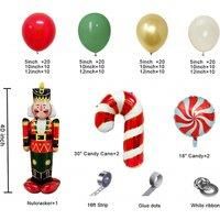 Christmas Balloons Garland Arch Kit