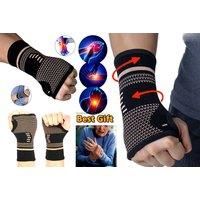 1 Or 2 Arthritis Support Compression Gloves - Black