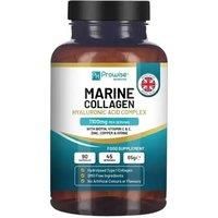 Marine Collagen + Hyaluronic Acid Capsules - Boosted With Biotin, Vitamin C, Iodine And More!