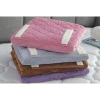 Usb Heated Throw Blanket With Pocket - 2 Sizes, 4 Colours