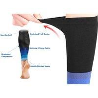 Sports Calf Compression Sleeves - 3 Colours! - Blue