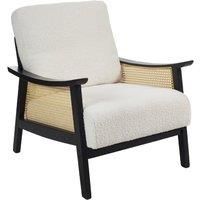 Mid Century Rattan Armchair