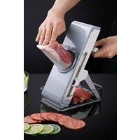 Kitchen Manual Mandoline Slicer Vegetable Fruit Chopper Cutter with Food Container