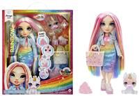 Rainbow High Fashion Doll with Slime & Pet - Amaya (Rainbow) - 28 cm Shimmer Doll with Sparkle Slime, Magical Pet and Fashion Accessories - Kids Toy - Great for Ages 4-12 Years