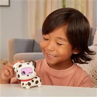 MGA Entertainment Pixel Petz - Dalmatian - Interactive Digital Pet Dog - Suitable for Children Ages 4+, Schwarz-weiß