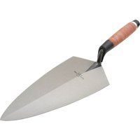 Marshalltown 19L12 12-inch Philadelphia Brick Trowel - Leather Handle