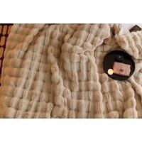 Winter Warm Plush Faux Fur Blanket - Three Size Options