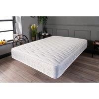 Quilted Memory Foam Sprung Mattress - 6 Sizes