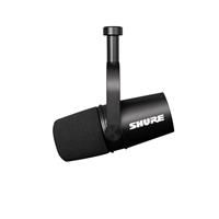 Shure MV7X XLR Podcast Microphone - Pro Quality Dynamic Mic for Podcasting & Vocal Recording, Voice-Isolating Technology, All Metal Construction, Mic Stand Compatible, Optimized Frequency - Black