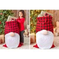 Giant Jolly Gnome Christmas Gift Sack