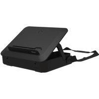 Fellowes Portable Laptop Stand Carry Case - Breyta™ 2-in-1 Design with 5 Height Adjustments - Ideal for Hybrid Work - 100% Recyclable - Black