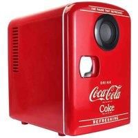 Coca-Cola Coca Cola 4L Mini Fridge With Built-In Bluetooth Speaker