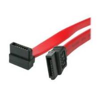 StarTech.com 18in SATA to Right Angle SATA Serial ATA Cable - 18in SATA Cable - 18 SATA Cable - 18in angled SATA Cable, Red