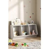 40cm H Double Layer Open Toy Clothing and Bookcase Management Cabinet