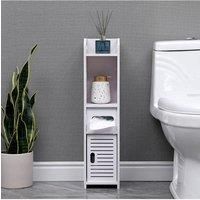 Freestanding Wooden Small Bathroom Cabinet