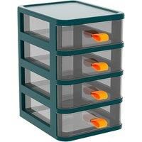 4 Tier High Quality Storage Container Plastic Storage Cabinet