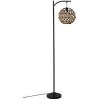 Modern Floor Lamp with Spherical Shade