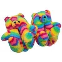 Cosy Teddy Bear Slippers - Kids & Women'S Sizes!