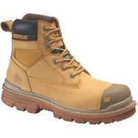 Caterpillar Gravel 6" Honey- Mens Safety Boots - Steel Toe/Midsole S3