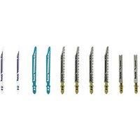 Makita B-44426 10 Piece Set Of Jigsaw Blades 82-100mm Pack A For Wood & Metal