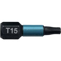 Makita Impact Rated 25mm Black Bit T15