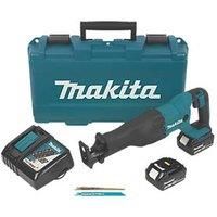 Makita DJR186RTE-2 18v LXT Reciprocating Saw (2x5Ah)