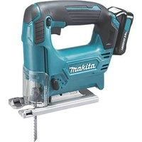 Makita JV101DWAE 10.8V LiIon CXT Cordless Jigsaw with 2x 2.0Ah Batteries