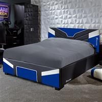 X Rocker Cerberus Mkii Gaming Bed-in-a-box - Double 4ft6 - Blue