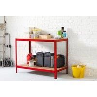 Large Workbench & Storage Unit - 3 Colours - Black