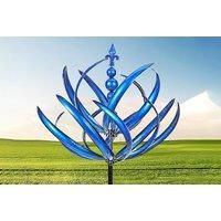 Metal Rotating Garden Wind Sculpture