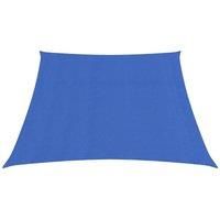 Sunshade Sail 160 g/m Blue 3/4x2 m HDPE