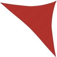 Sunshade Sail 160 g/m Red 3.5x3.5x4.9 m HDPE