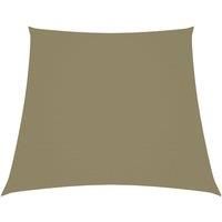 Sunshade Sail Oxford Fabric Trapezium 2/4x3 m Beige