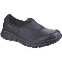 Skechers Sure Track Womens Non-Safety Work Shoes Black (Sizes 2-8)