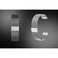 Mesh Steel Watch Strap - Five Colour Options - Silver