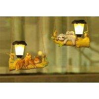 Solar Powered Garden Statue Light - 2 Designs