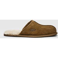 UGG Men's Scuff Slipper, Chestnut, 11 UK