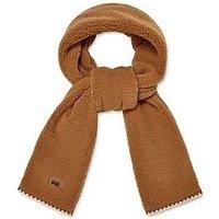 Ugg Uggfluff Scalloped Scarf - Chestnut