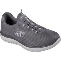 Skechers Men's Summits Trainers, Grey Charcoal Mesh Trim Charcoal, 10 UK