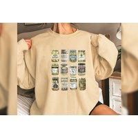 Retro Vintage Canned Pickle Sweatshirt - 7 Colours! - Black