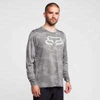 Fox Men's Ranger TruDri Long Sleeve Jersey, Grey