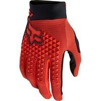 Fox Defend Youth MTB Gloves Red Clay