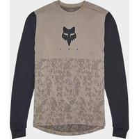 Fox Ranger Tru Dri LS MTB Jersey Mocha