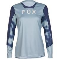 Fox Racing Women/'s Defend Long Sleeve Jersey Shirt, Gunmetal Taunt, Small