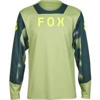 Fox Youth Defend Taunt LS Jersey Pale Green