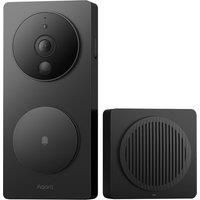 Aqara Video Doorbell G4 (Chime Included), 1080p FHD HomeKit Secure Video Doorbell Camera, Local Face Recognition and Automations, Wireless or Wired, Supports Apple Home, Alexa, Google, Gray