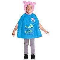 Child Peppa Pig Fancy Dress Costume George Poncho Fairy Book Week Girls Boys Kid