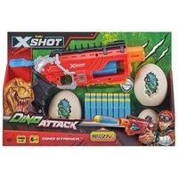 X-Shot Dino Attack - Dino Striker - 2 Medium Egg, 2 Small Eggs, 16 Darts