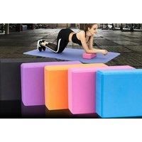 Pair Of Yoga Blocks - Blue, Pink, Purple & More